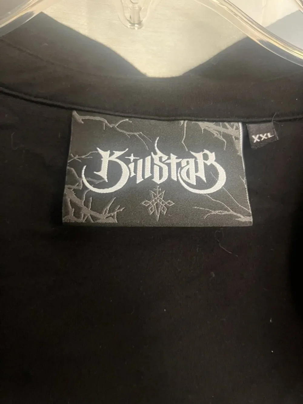 Killstar Bat Collar Black Goth Skater Dress Women’s 2XL.     Ab